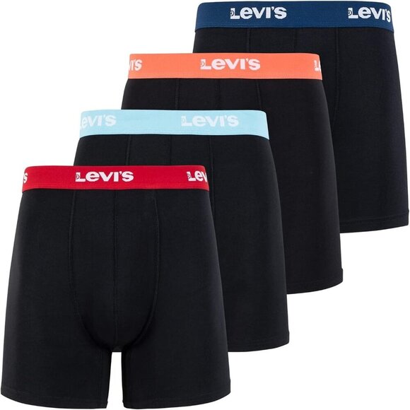 Levi’s Men’s Microfiber Boxer Briefs 4-Pack – Ultra Soft Stretch Underwear Sz L - Picture 1 of 4
